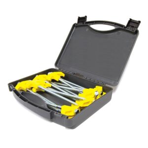 SCREW-IN TENT PEG SET 16 PIECE